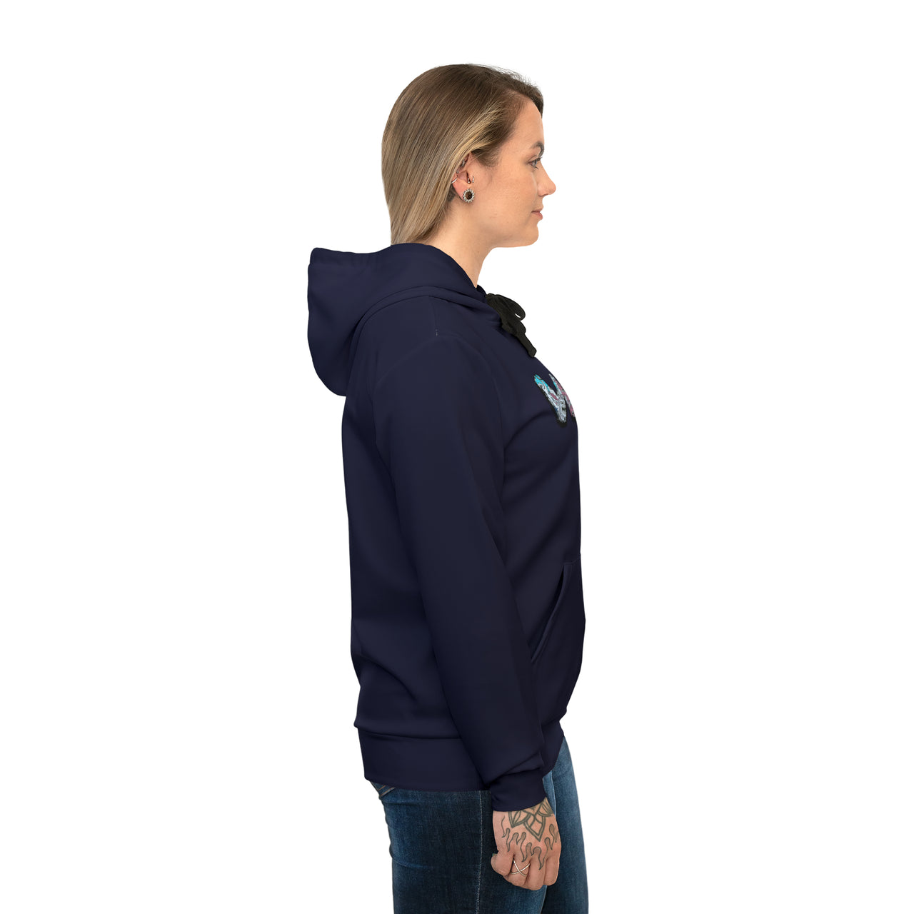 Monster Doodle Navy | Athletic Hoodie