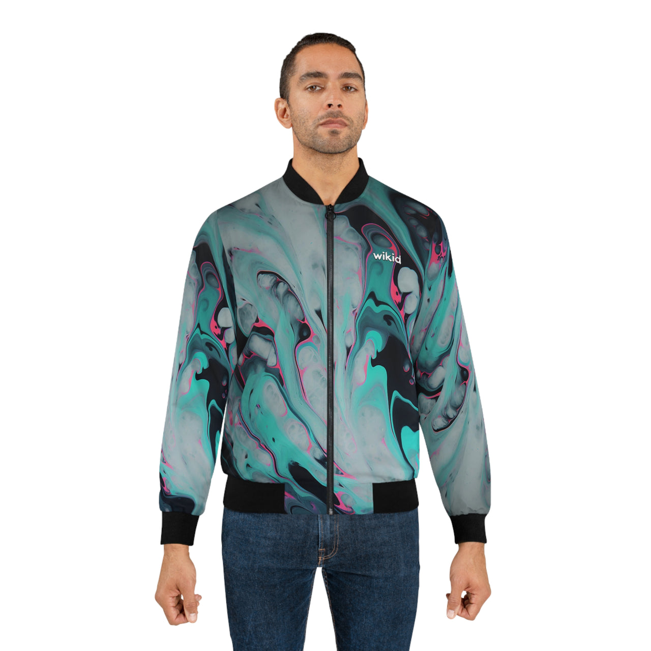 Lunar Blossom | Bomber Jacket