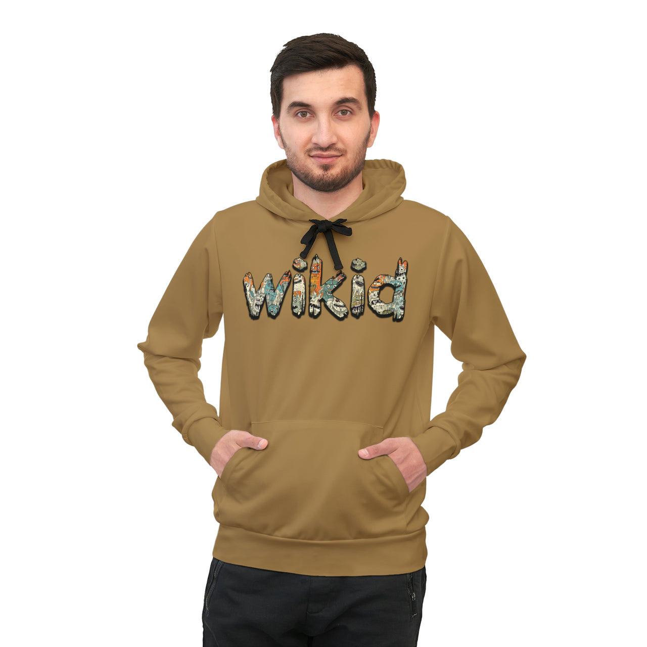 Monster Doodle Coyote | Athletic Hoodie