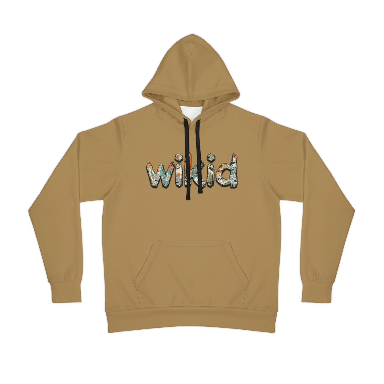 Monster Doodle Coyote | Athletic Hoodie